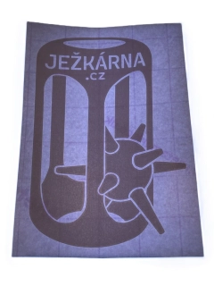 Polep na auto Ježek